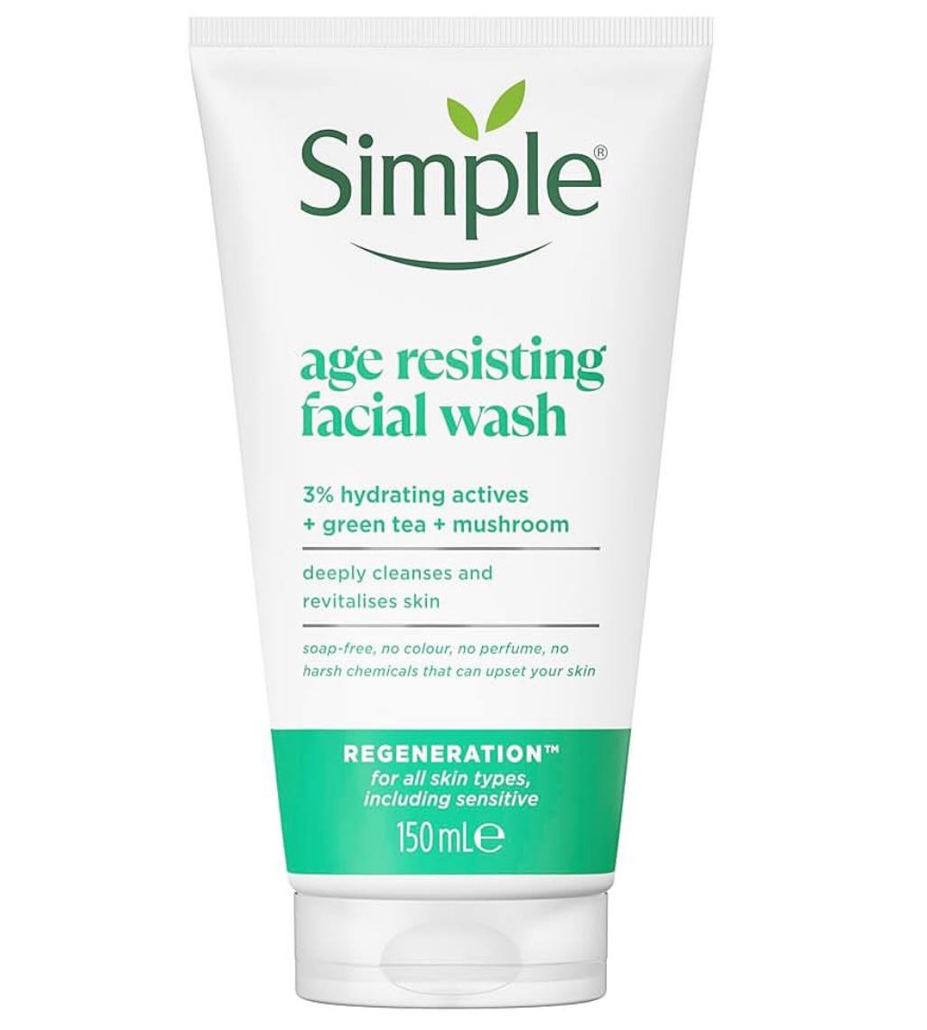 SIMPLE AGE RESISTING FACIAL WASH