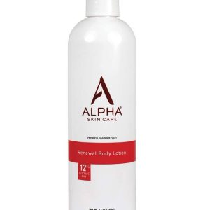 Alpha Skin Care Renewal Body Lotion, 12% Glycolic AHA, 12oz