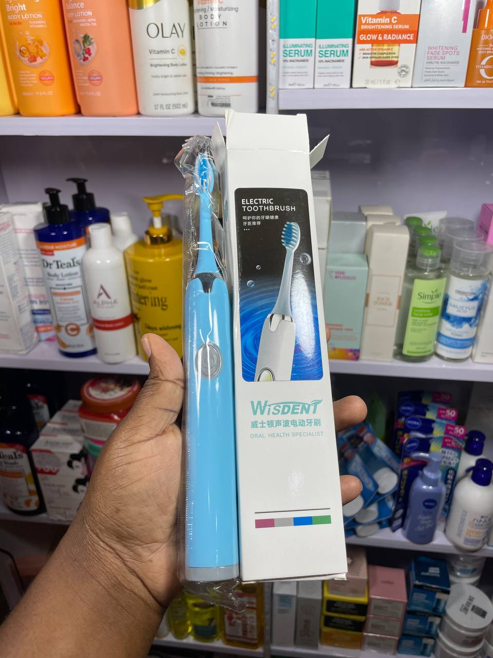 ULTRADENT E802 Waterproof Electric Toothbrush Adult Soft Bristles Electric Toothbrush, Battery Powered - Image 2