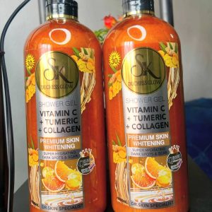 Sk duchess glow vitamin c +Turmeric + Collagen scrub shower gel 1000ml