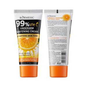 KORMESIC 60g Wholesale Orange VC Underarm Whitening Cream Brightens Skin Tone